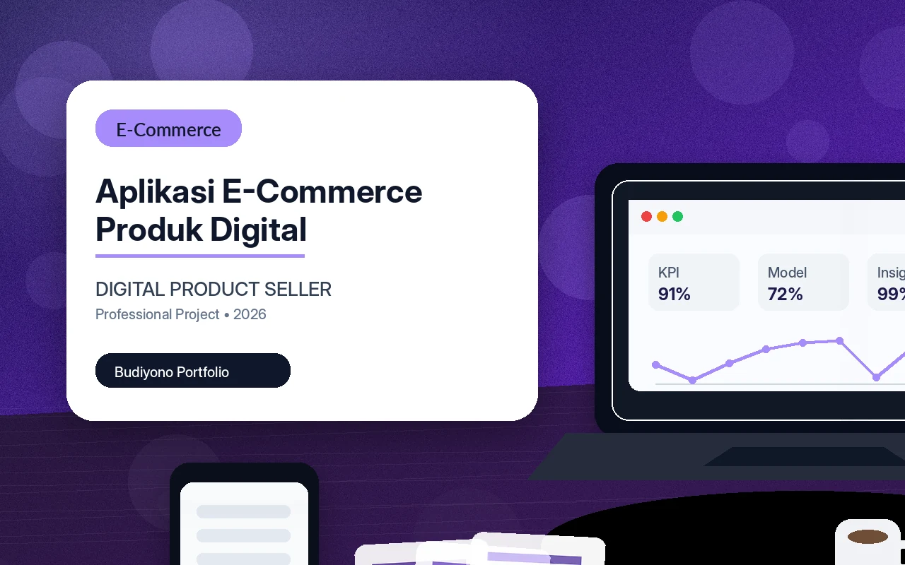 Aplikasi E-Commerce Produk Digital
