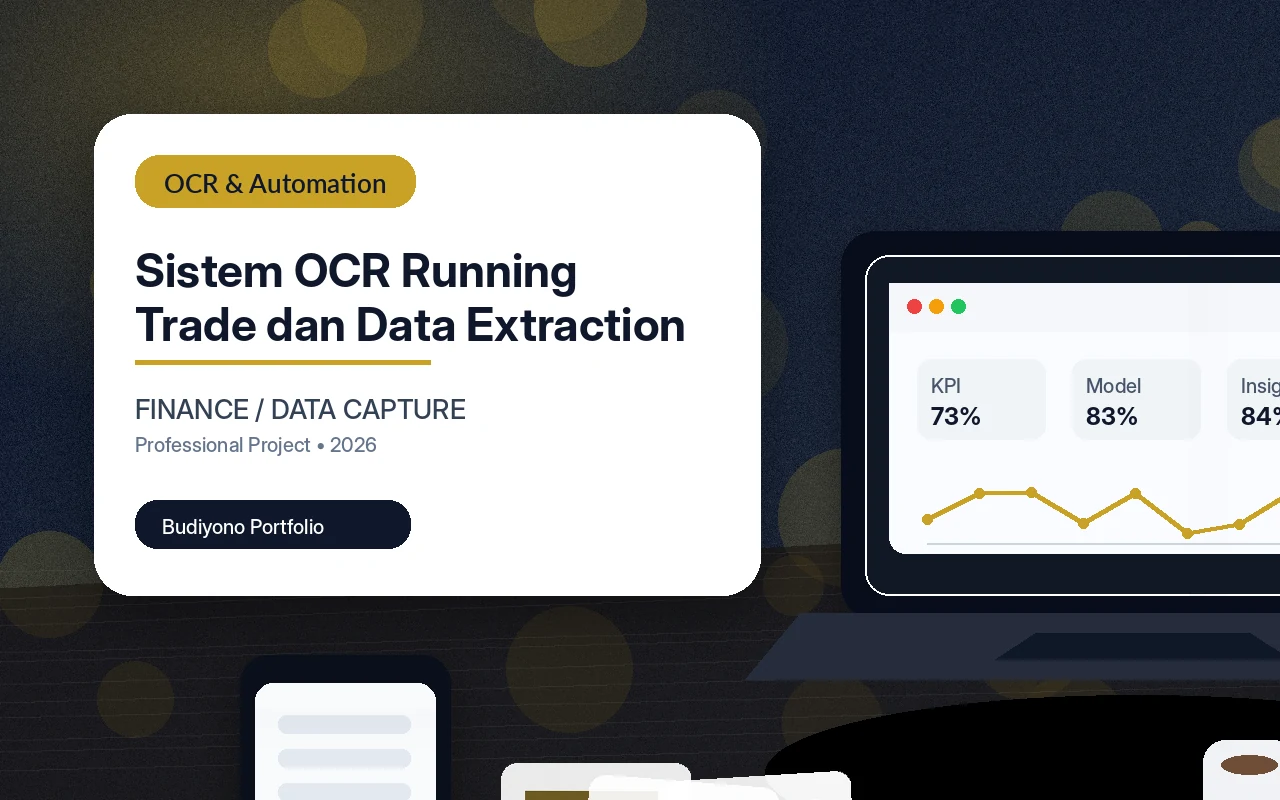 Sistem OCR Running Trade dan Data Extraction